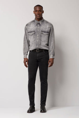 SLIM 9-6263 JERSEY DENIM