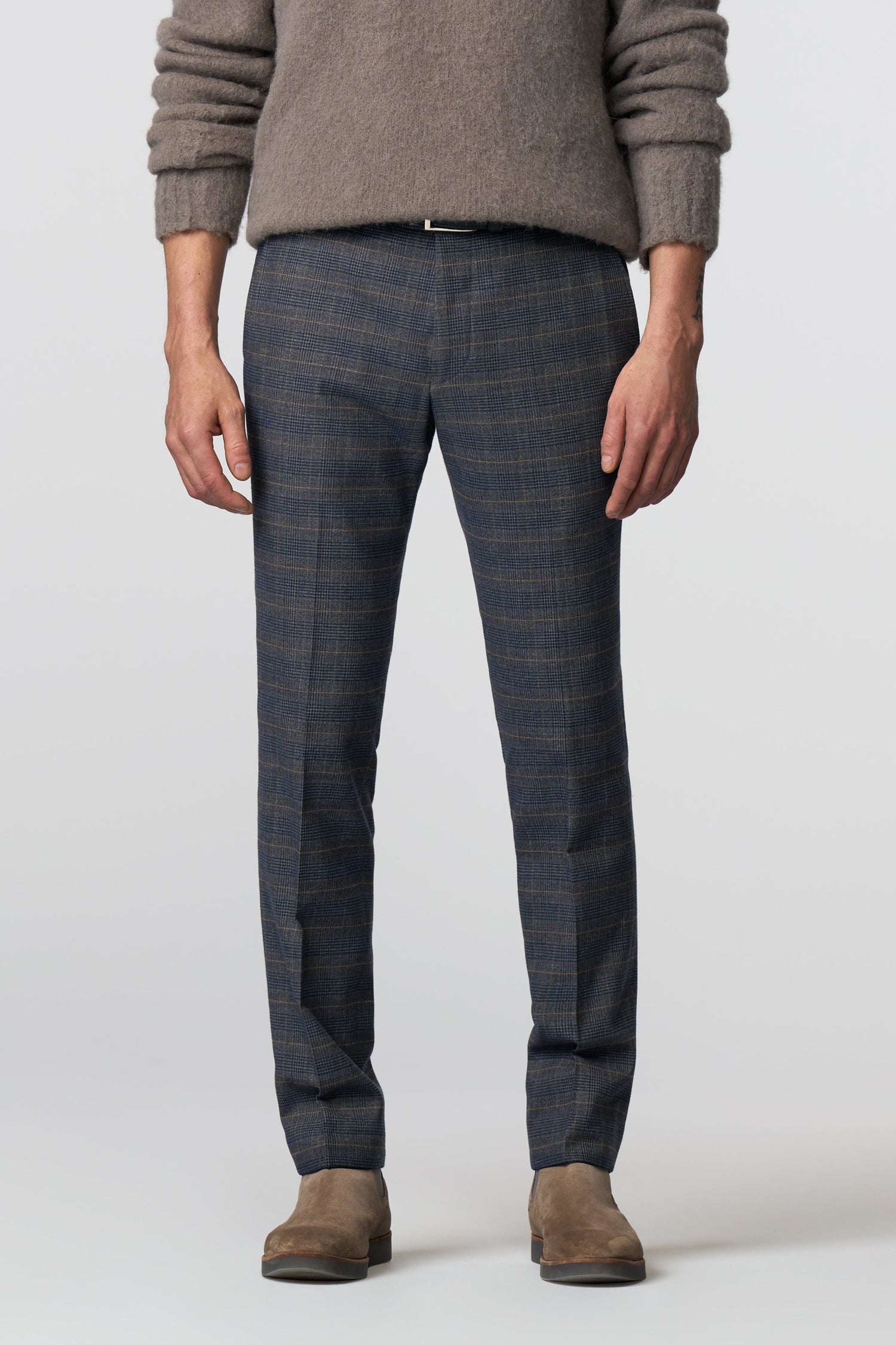 Bonn 2-2596 COTTON & WOOL CHECK