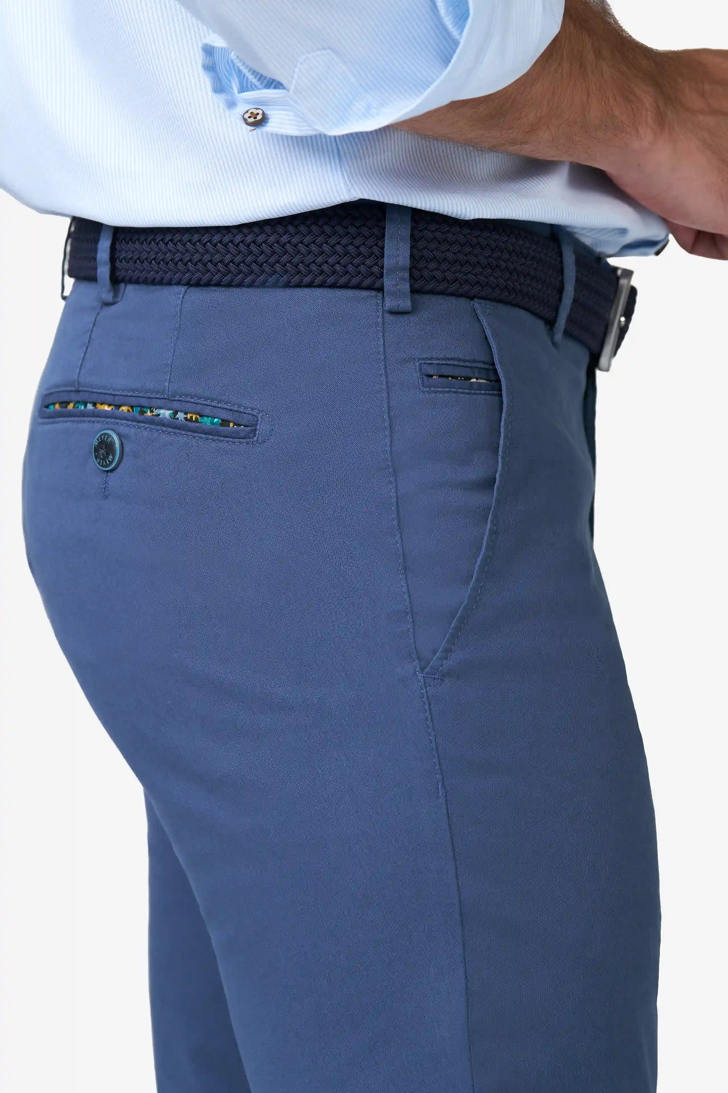 Bonn 1-5075 CHINOS WITH A MICRO PRINT