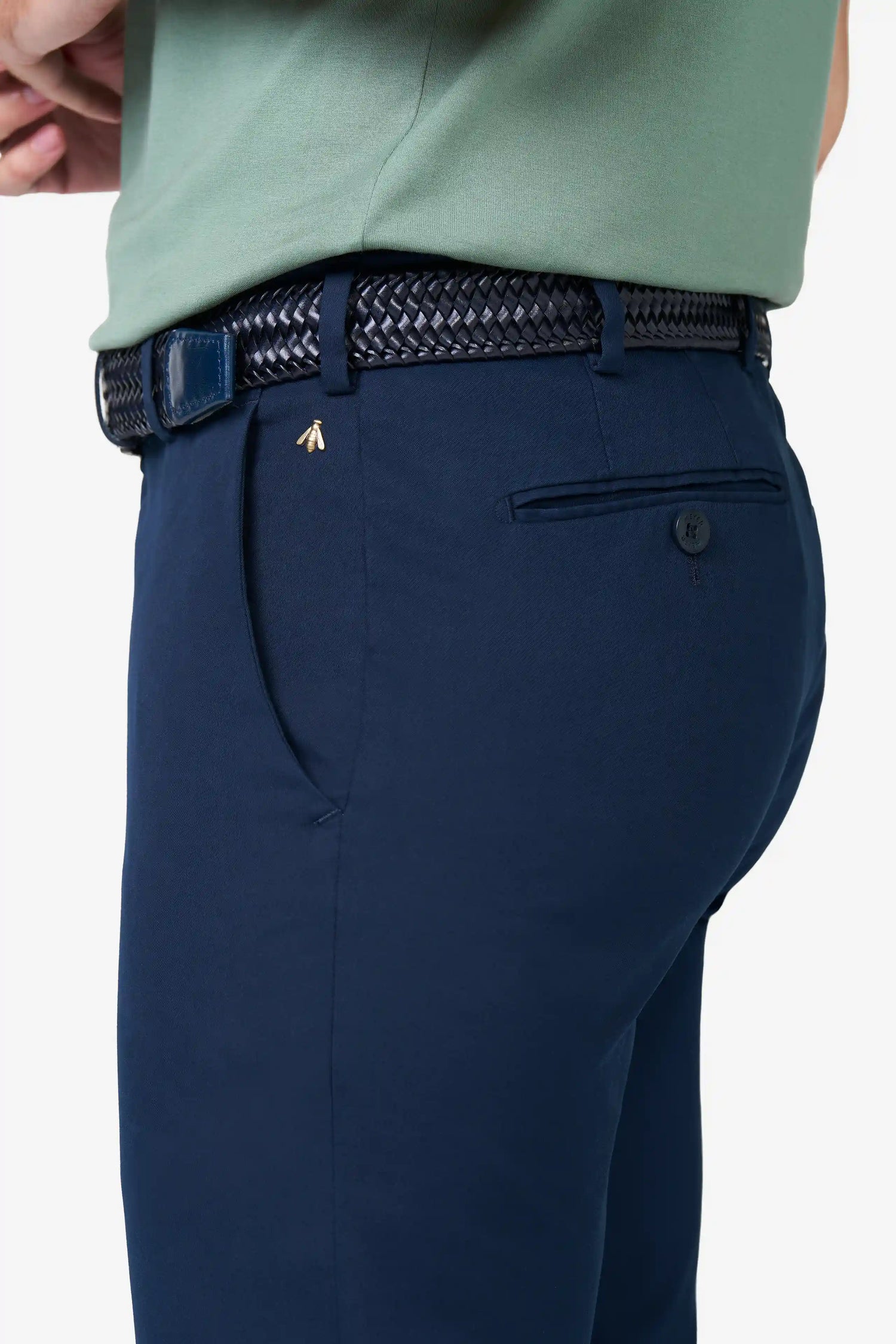 Bonn 1-8142 COTTON/SILK CHINOS